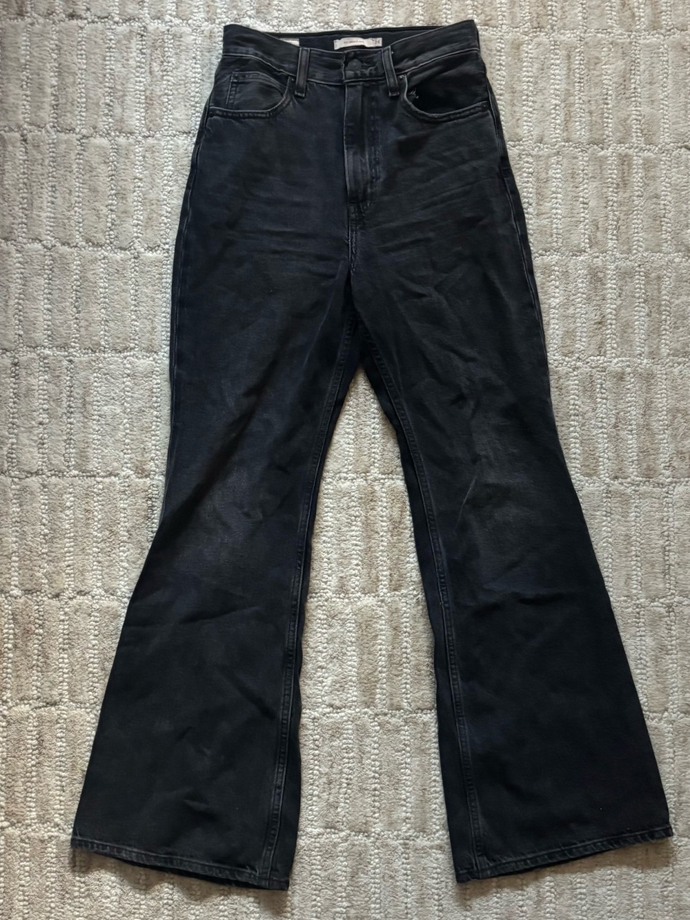 Levi's Black High-Rise Wide Leg Jeans